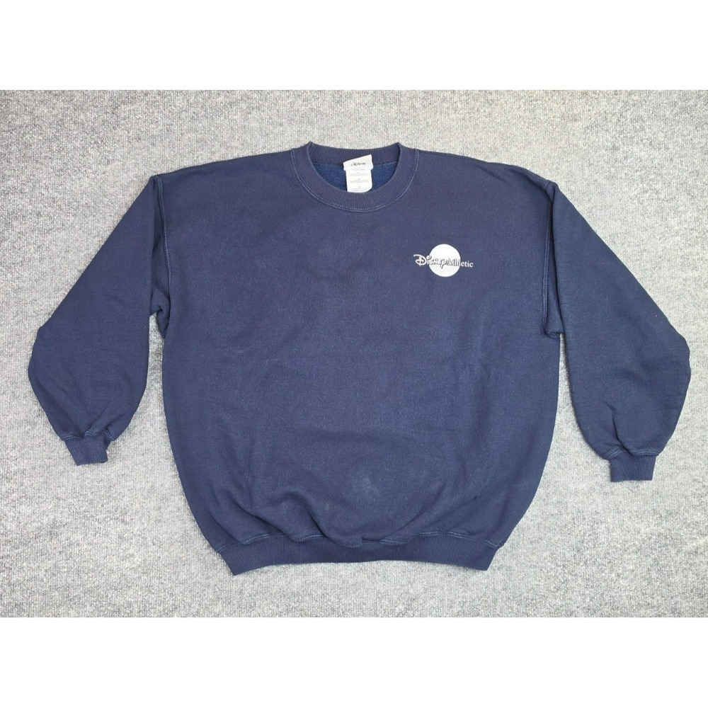 Vintage Disney Athletic Mickey Mouse Golf Sweater Blue Men's XL Pullover